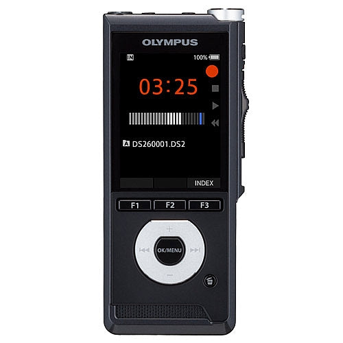 Olympus DS-2600 Expandable 2GB Digital Voice Recorder with Slide Switch Operation