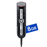 Olympus RM-4015P RecMic II USB Professional PC-Dictation Microphone - Push Button Operation with 8GB internal memory