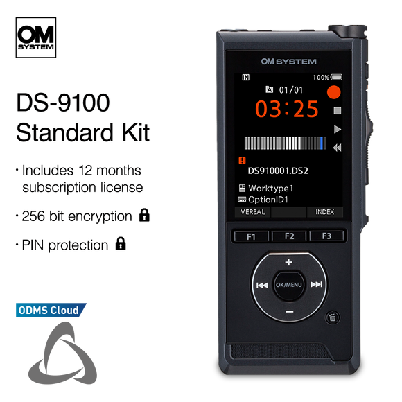 DS-9100 Professional Dictation Recorder