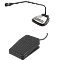 SpeechWare TBK6-FP USB 6-in-1 Gooseneck TableMike with Speech Equalizer, Speaker and Foot/Hand Pedal (6th Generation)
