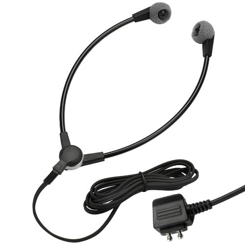 VEC SH-55-DP Wishbone Y-shaped Transcription Headset with 5ft. Cord