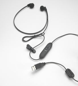 VEC SP-USB Spectra USB Transcription Headsets with Digital Sound Quality and Volume Control