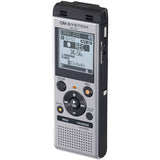 OM System WS-882 4GB Expandable Digital Voice Recorder with Large LCD Screen and Speaker