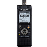 OM System WS-883 8GB Expandable Digital Voice Recorder with Large LCD Screen and Speaker